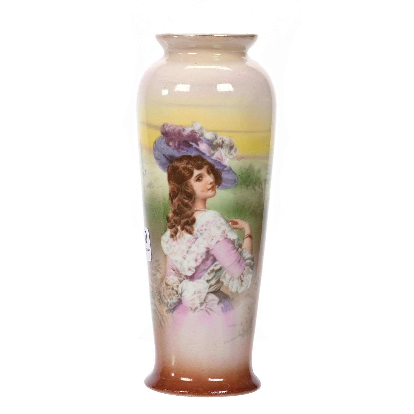 Vase Marked Royal Bayreuth Blue Mark (1 of 3)