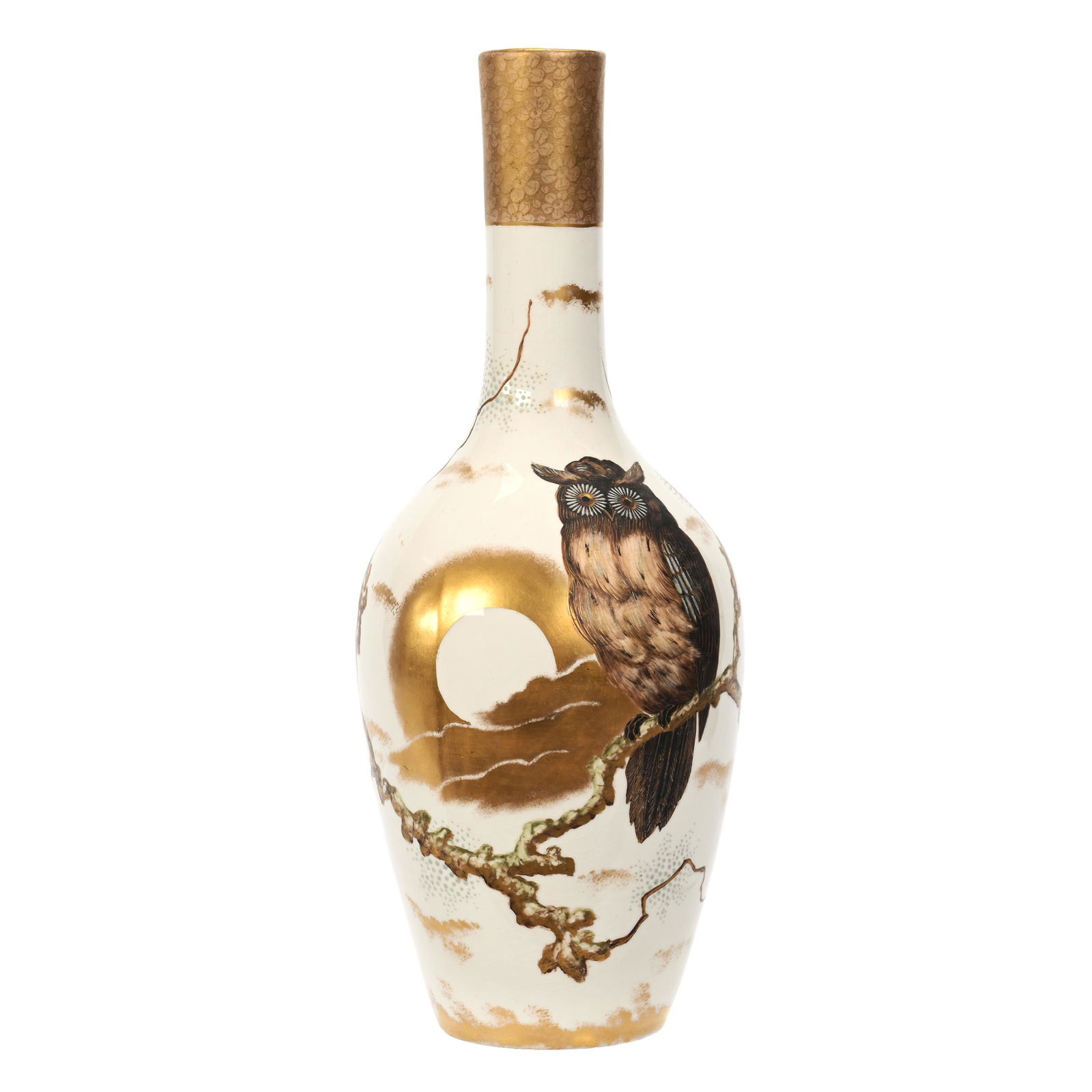 Vase Marked Royal Bonn (Worcester Style) (1 of 3)