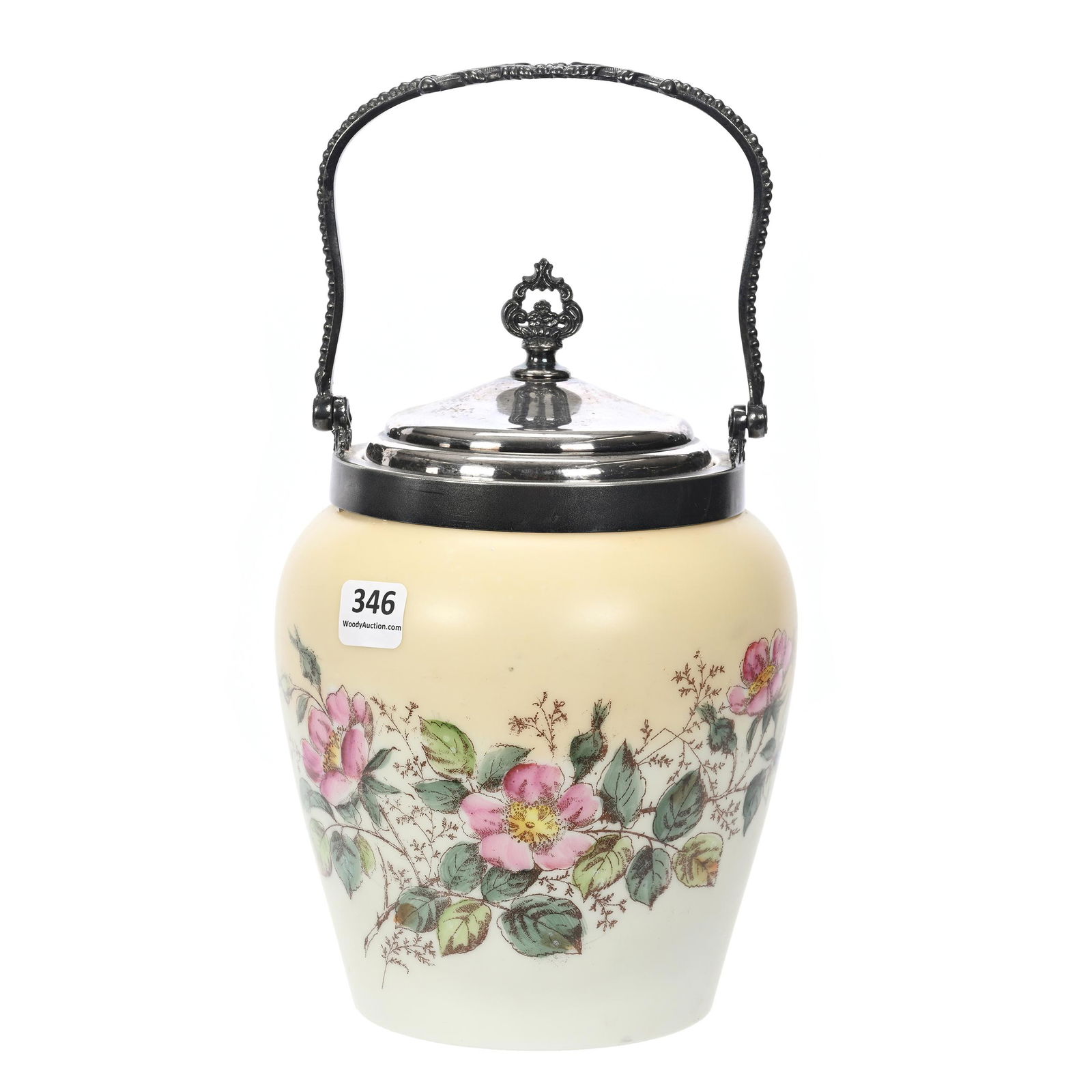 Biscuit Jar, Unmarked Wave Crest Style (1 of 3)