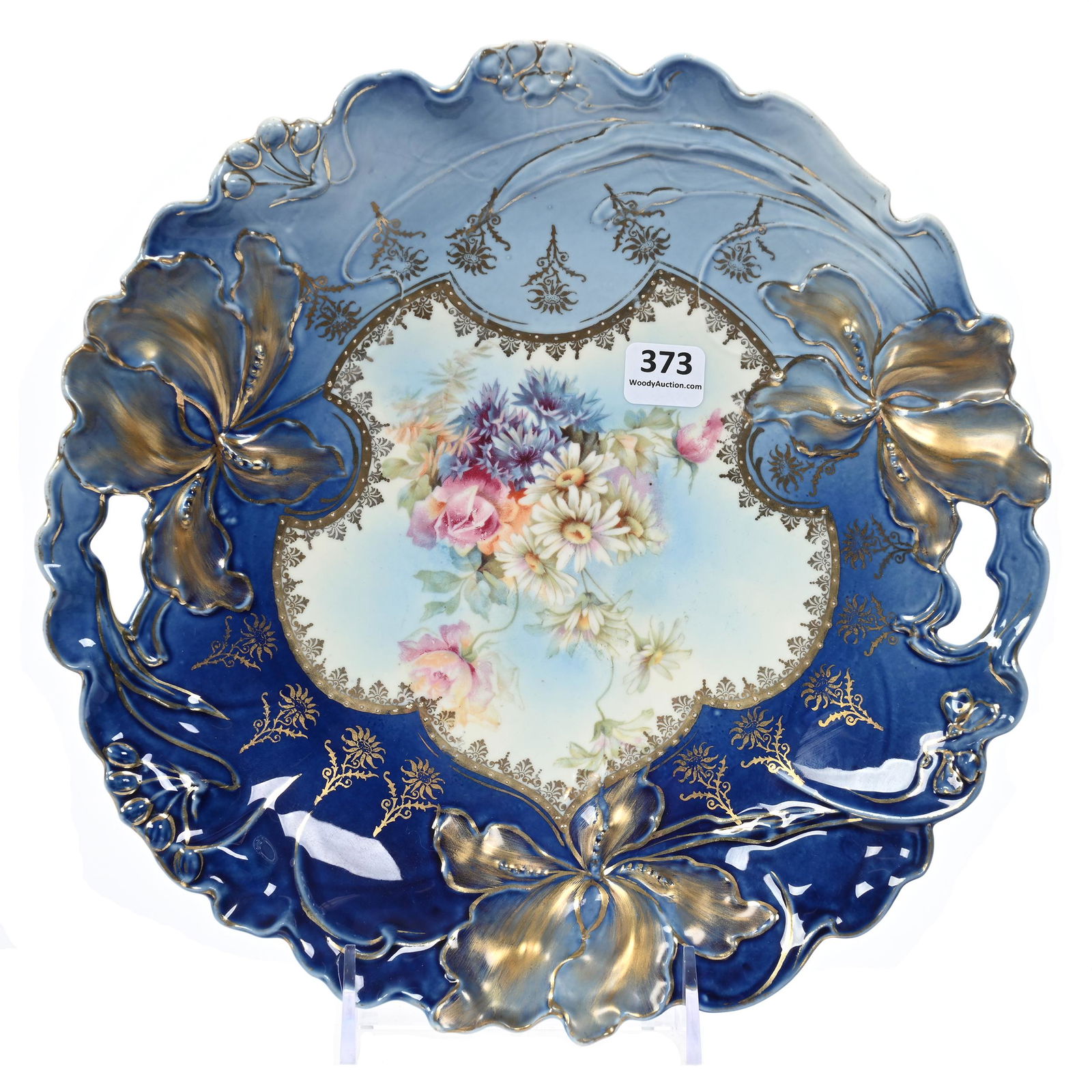 Cake Plate, Unmarked R.S. Prussia (1 of 2)