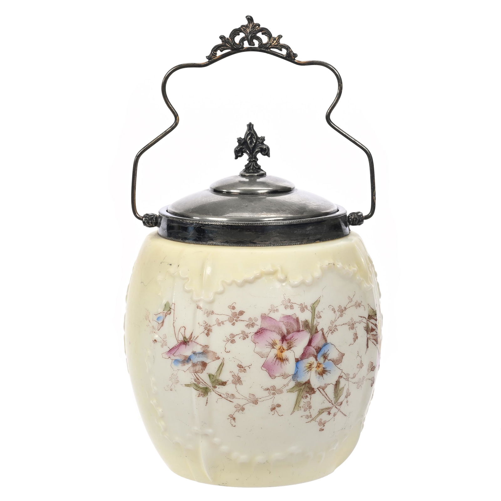 Biscuit Jar, Unmarked Wave Crest Style (1 of 3)