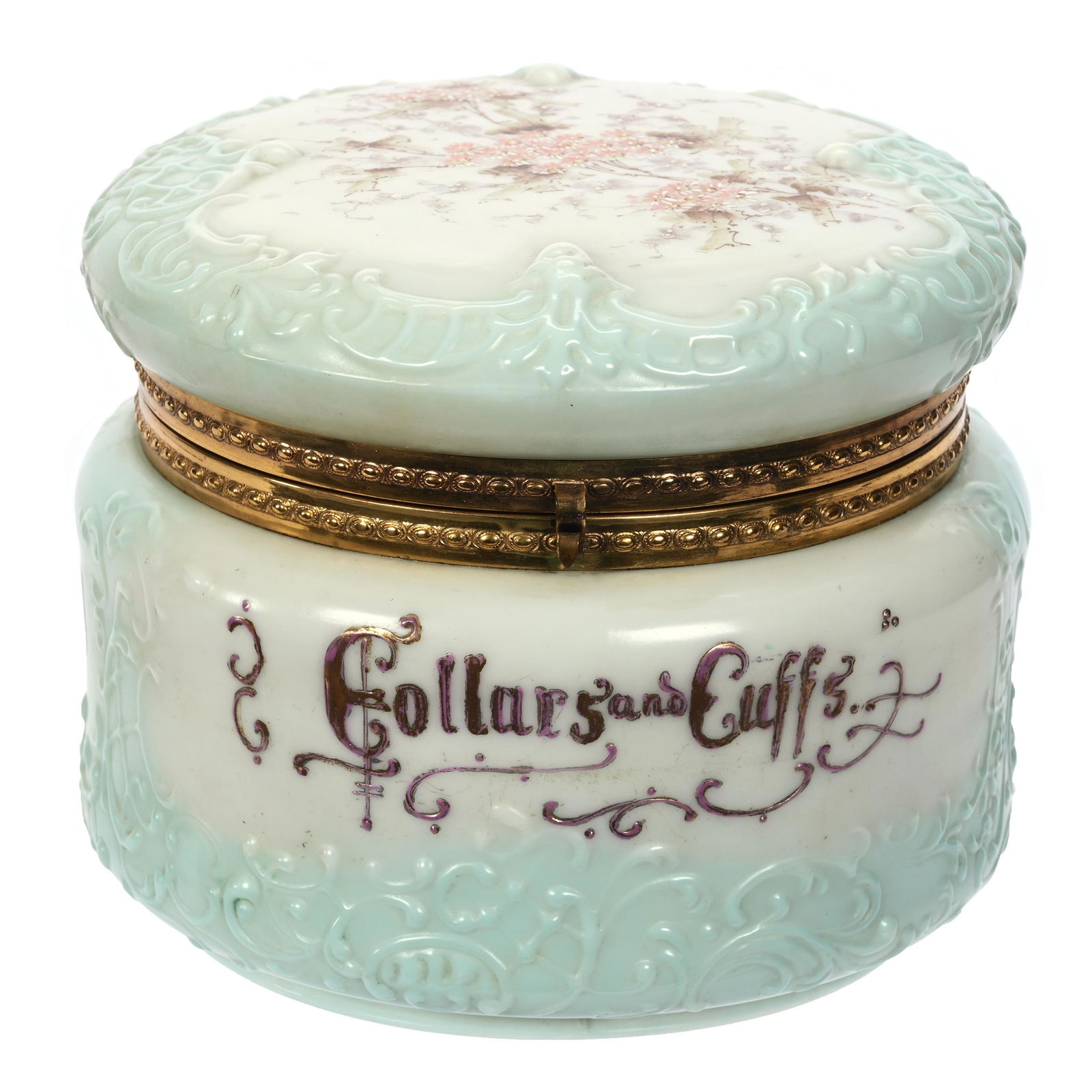 Collars & Cuffs Box, Wave Crest Banner Mark (1 of 4)