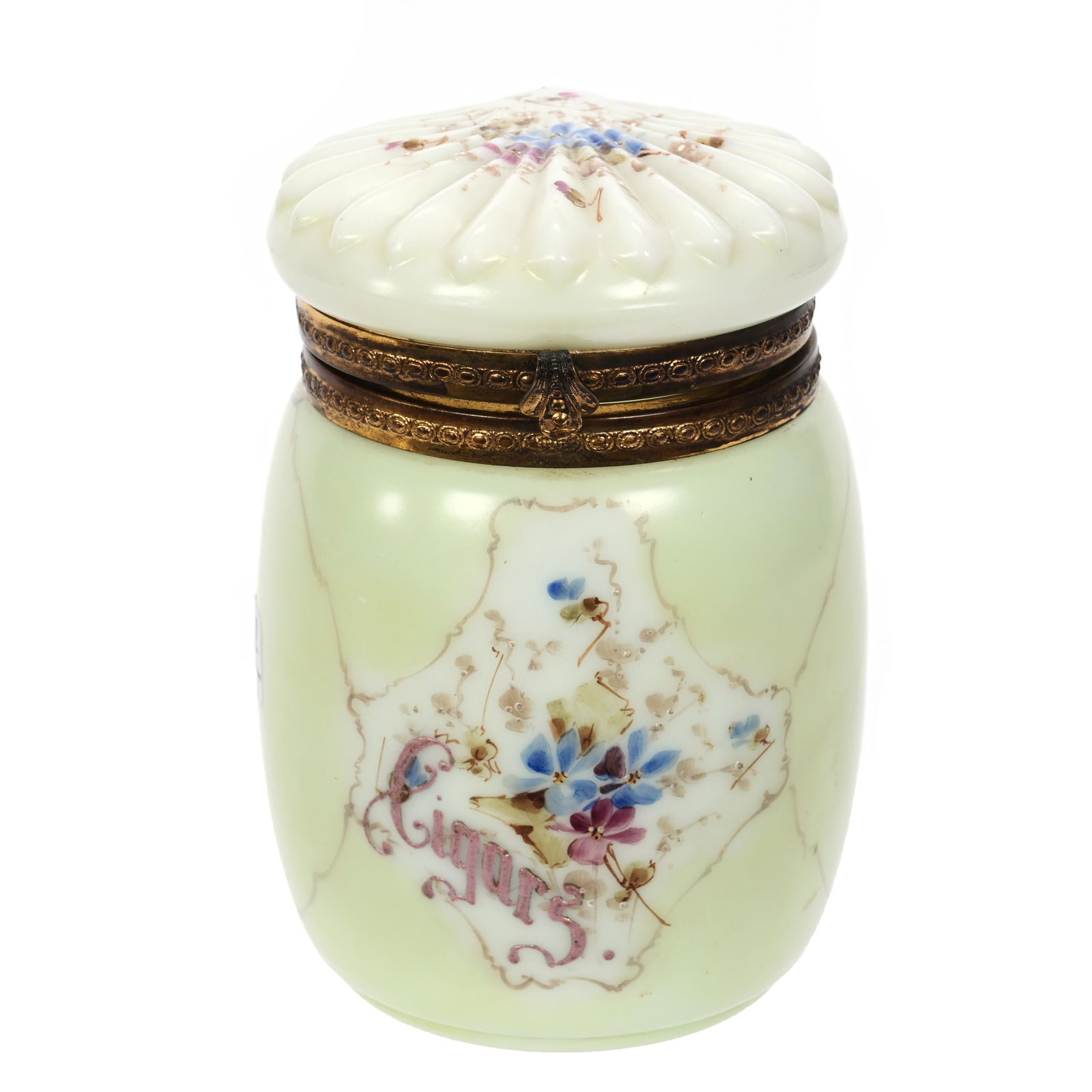 Cigar Jar, Wave Crest Banner Mark (1 of 4)