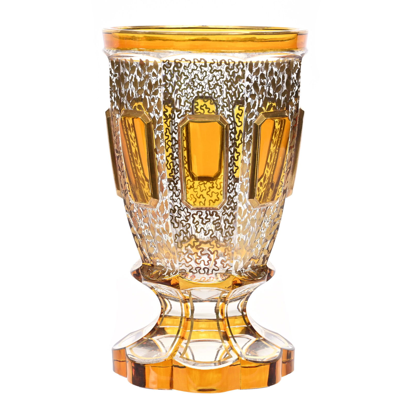 Beaker, Moser Style Art Glass (1 of 3)