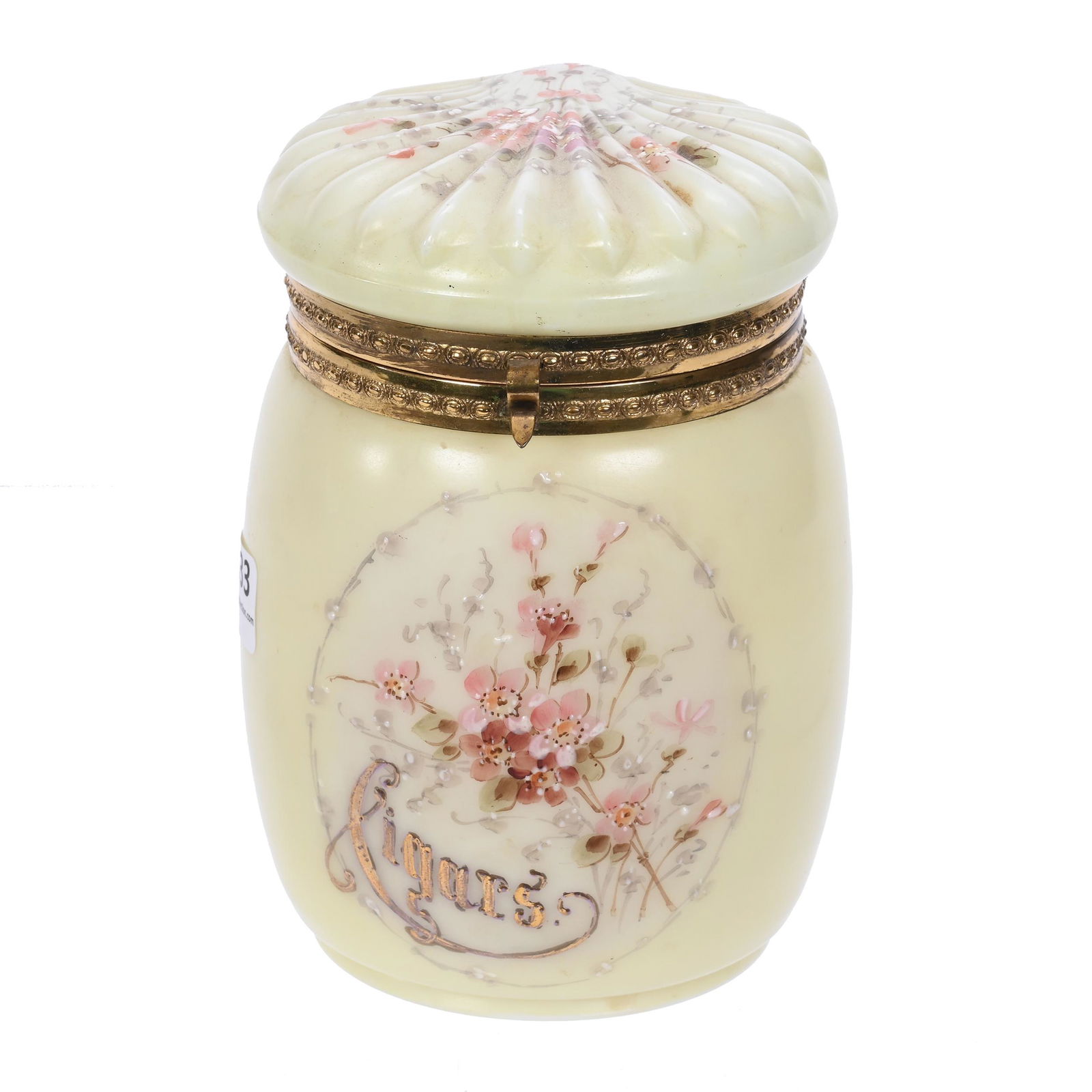 Cigar Jar, Wave Crest Banner Mark (1 of 4)