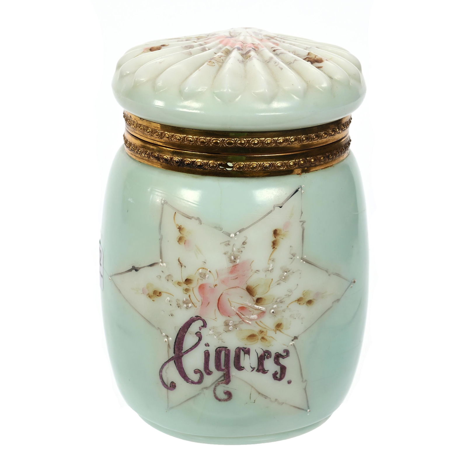 Cigar Jar, Wave Crest Banner Mark (1 of 4)