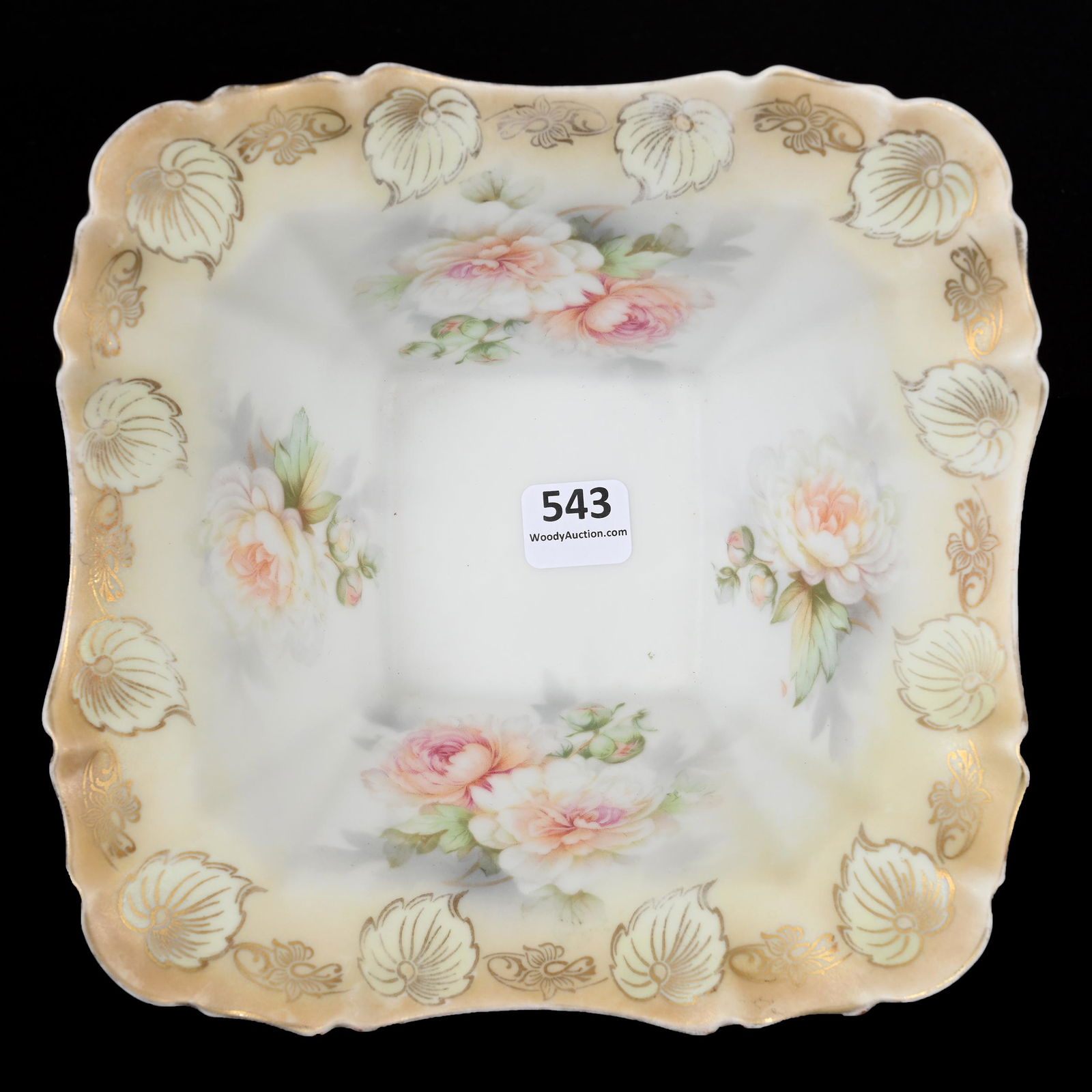 Footed Bowl Marked R.S. Prussia (1 of 2)