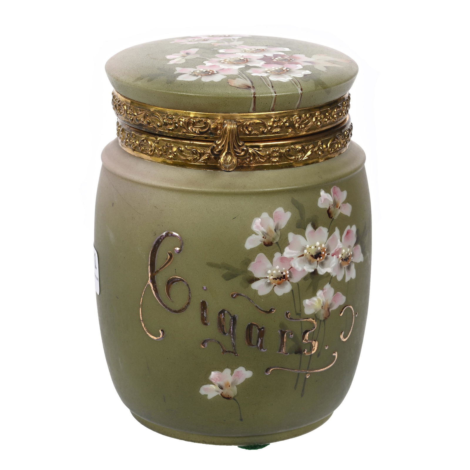 Cigar Jar Marked Nakara (1 of 4)