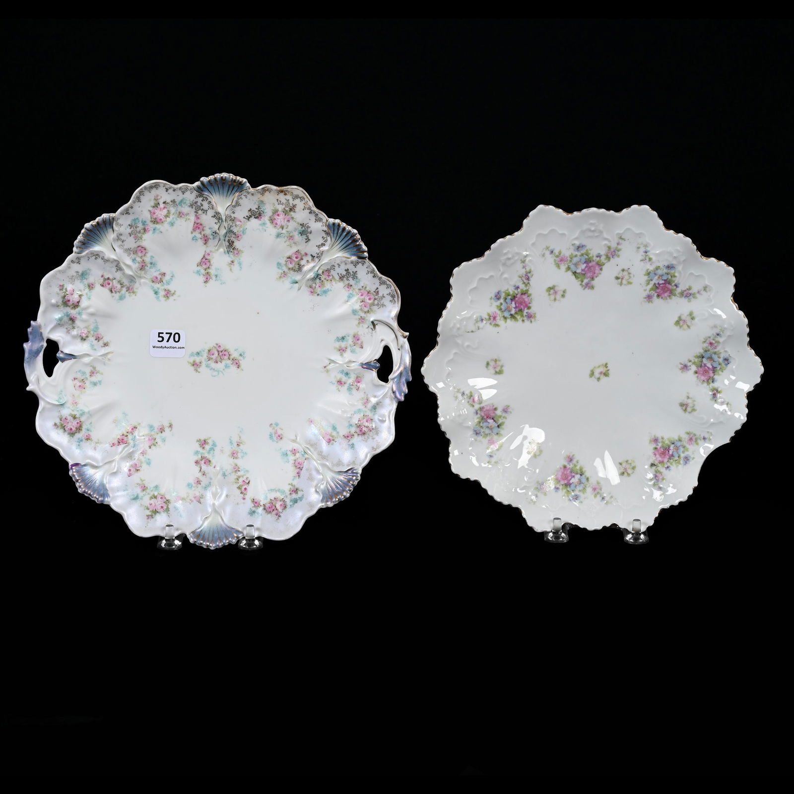 (2) Plates, Prussia Style (1 of 2)