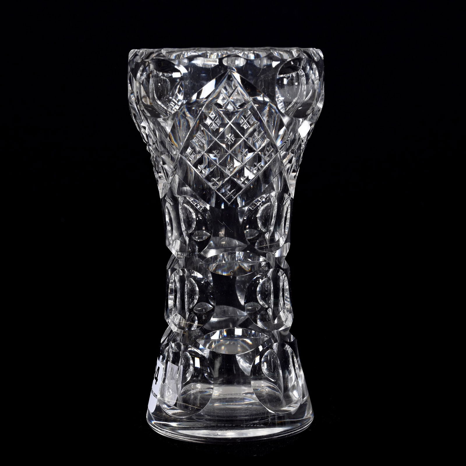 Corset Vase Signed Libbey, ABCG (1 of 3)