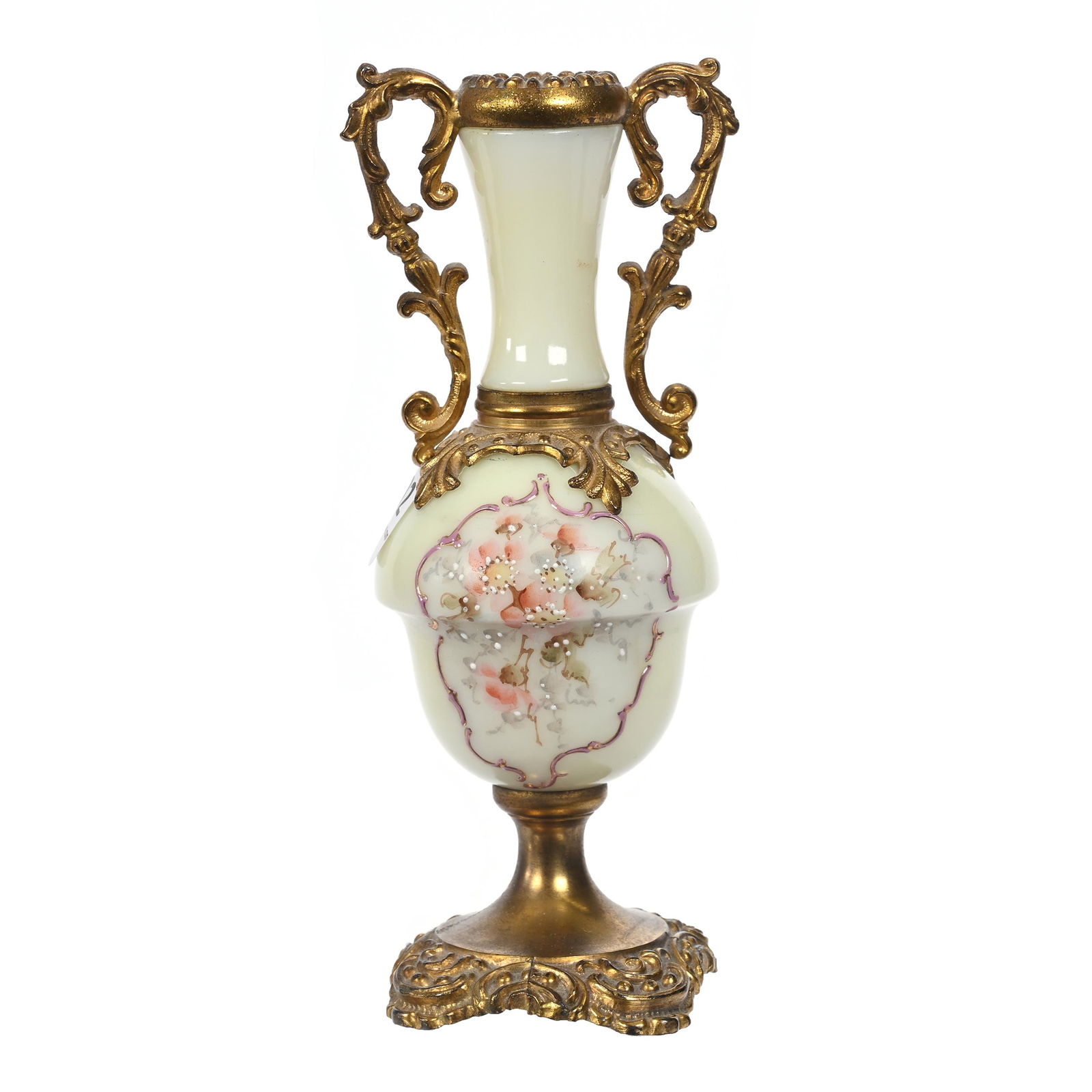 Pedestal Sealed Vase, Unmarked Wave Crest (1 of 3)