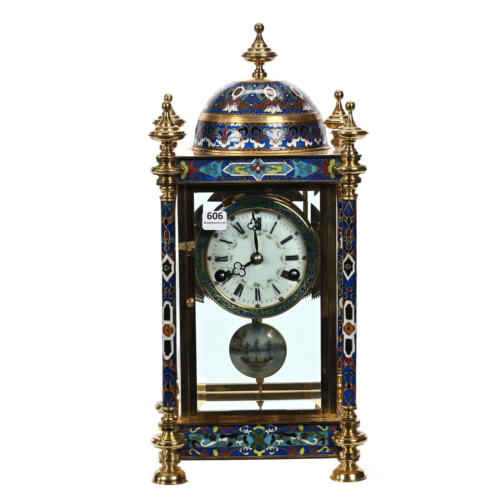 Anniversary Clock, French Style, Eight Day (1 of 5)