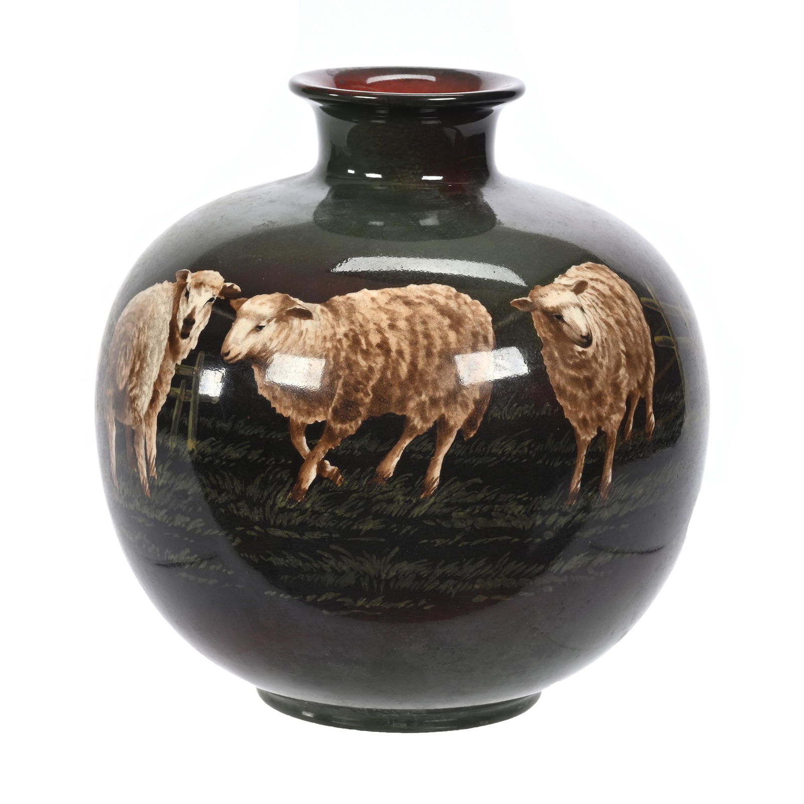 Bulbous Vase Marked Royal Bonn (1 of 3)