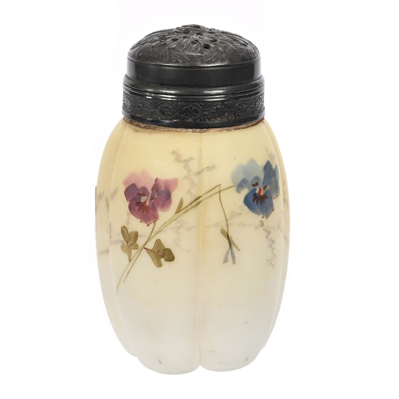 Sugar Shaker, Unmarked Smith Brothers Art Glass (1 of 3)