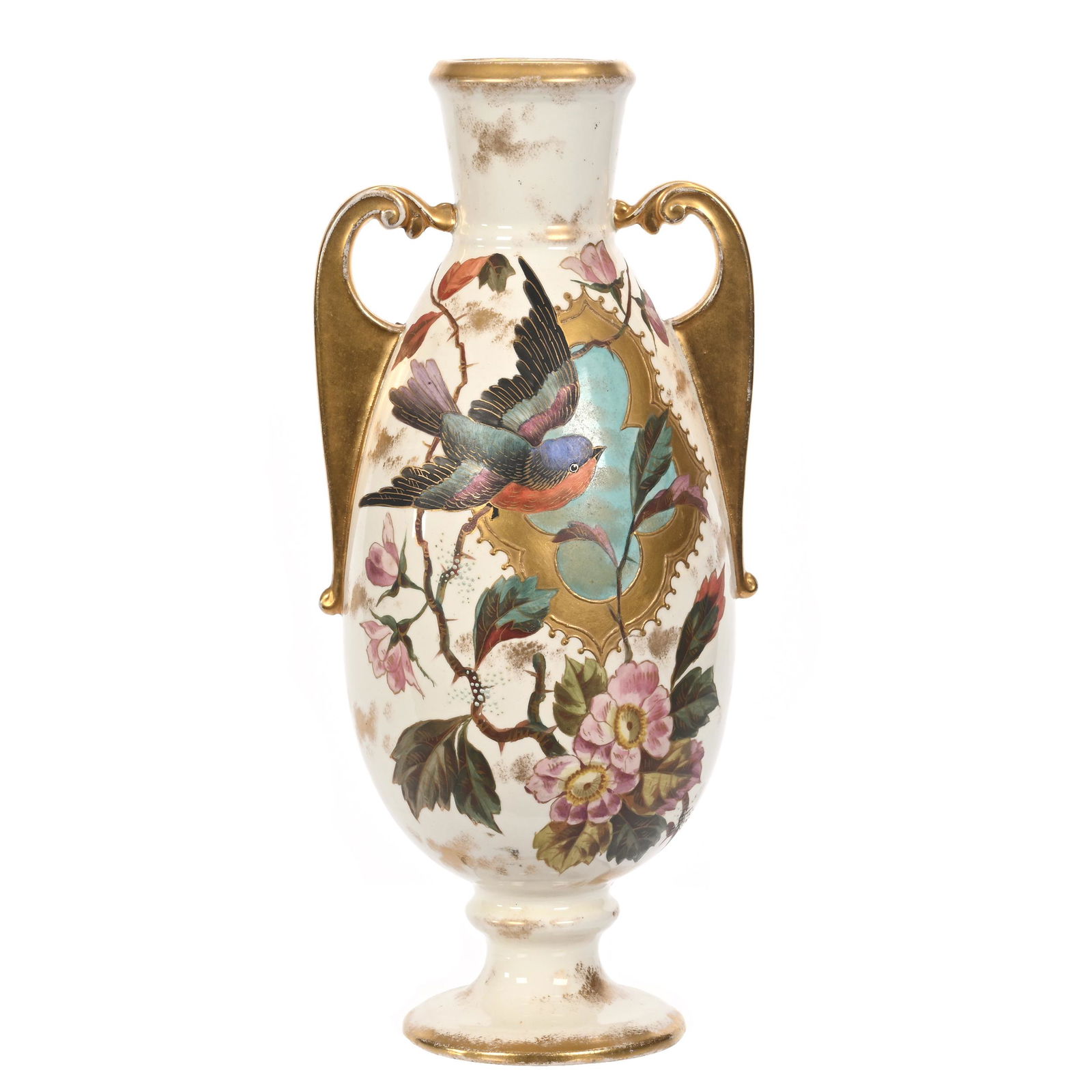 Pedestal Vase Marked Royal Bonn (1 of 3)