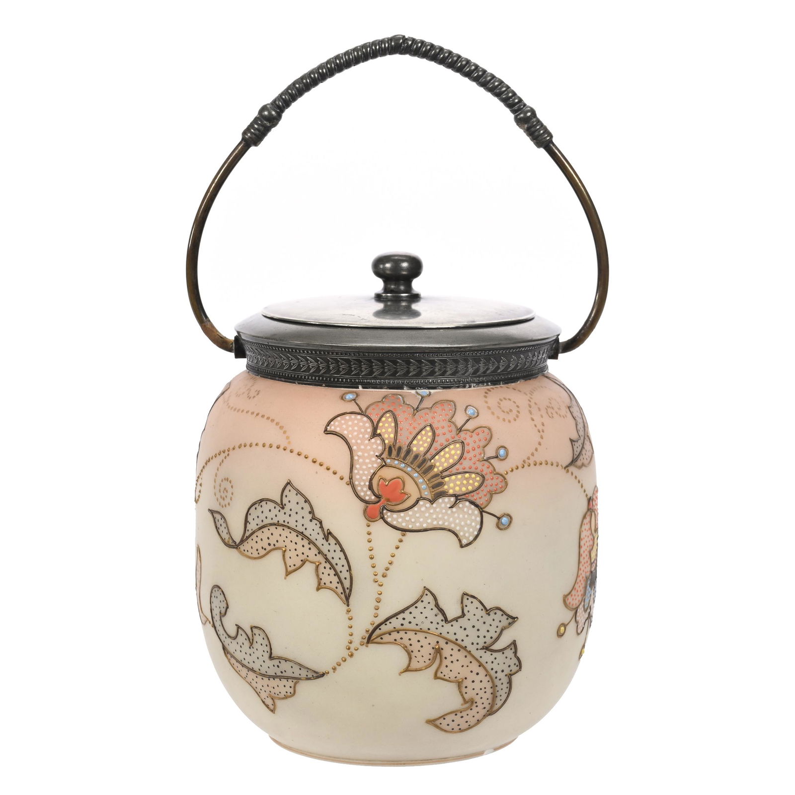 Biscuit Jar, Unmarked Mt. Washington Burmese (1 of 3)