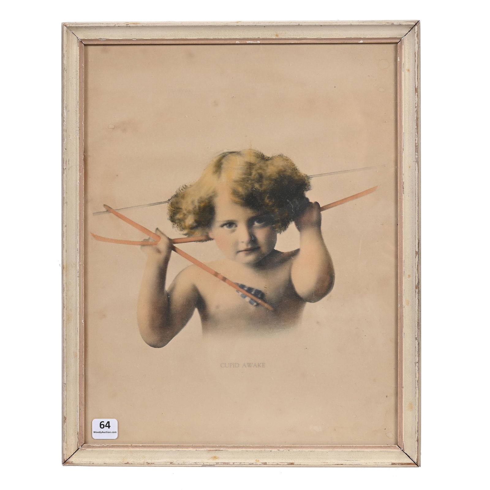 Framed Print Titled "Cupid Awake" (1 of 2)