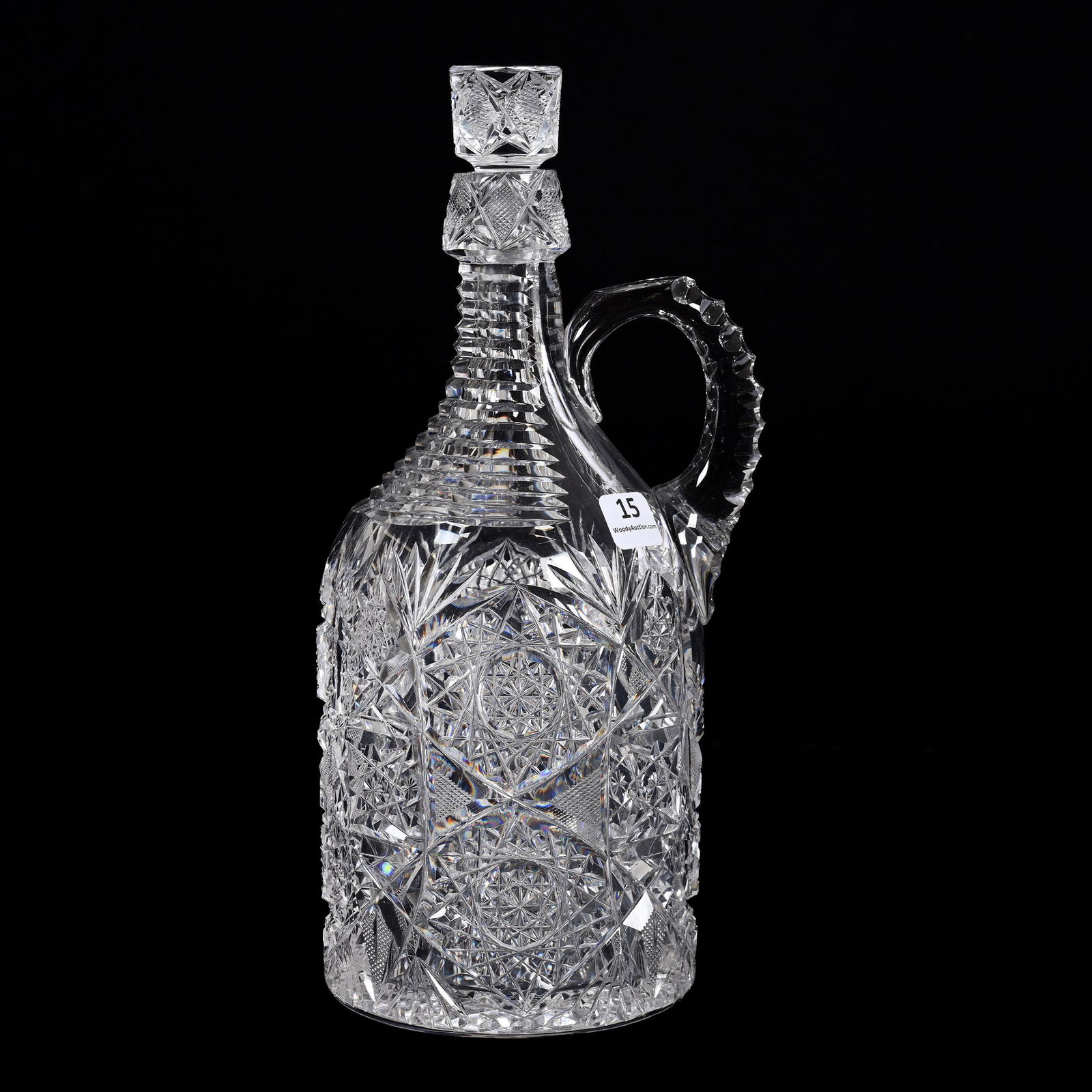 Demijohn Jug, ABCG, Signed J. Hoare Monarch Pattern (1 of 3)