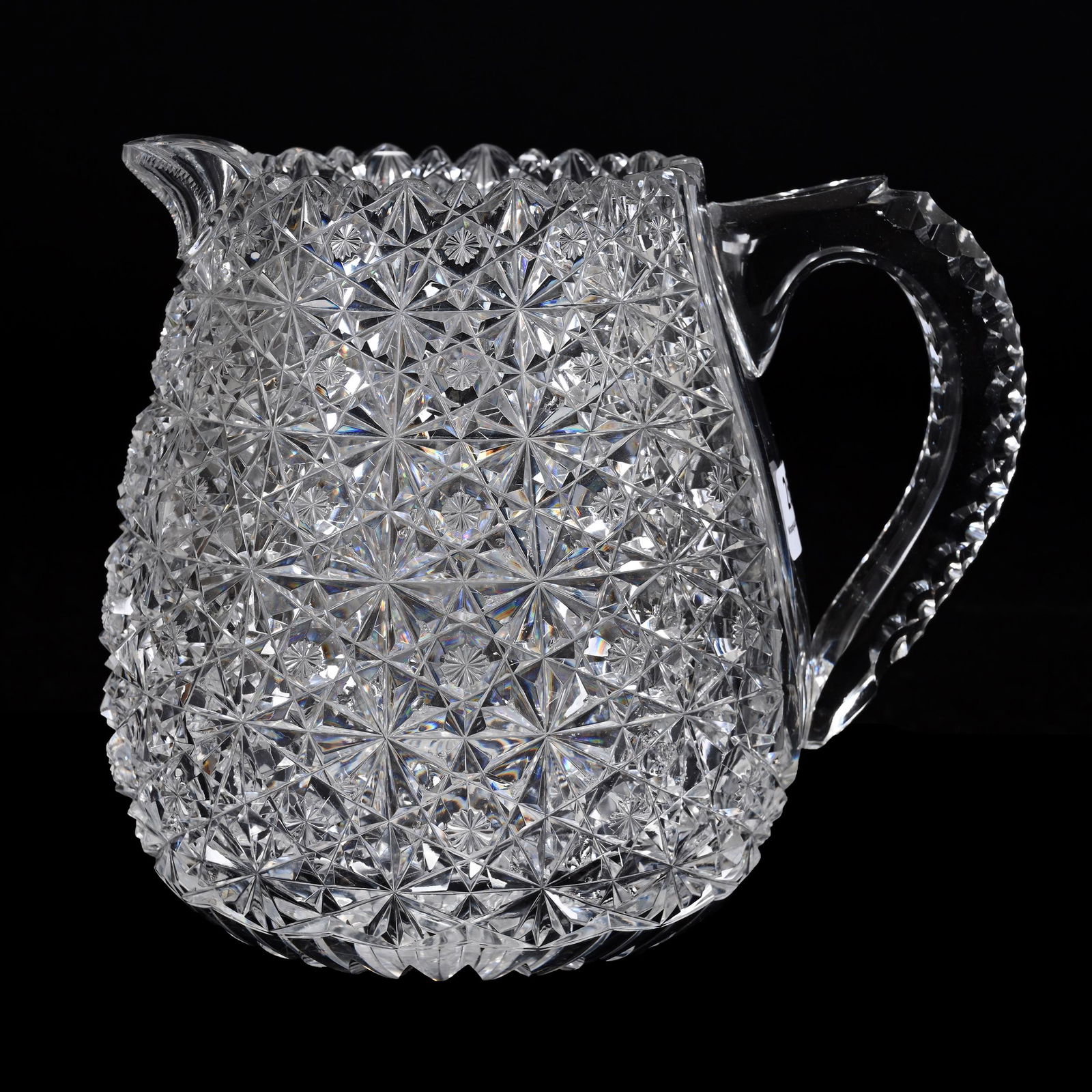 Cider Pitcher, American Brilliant Cut Glass (1 of 7)