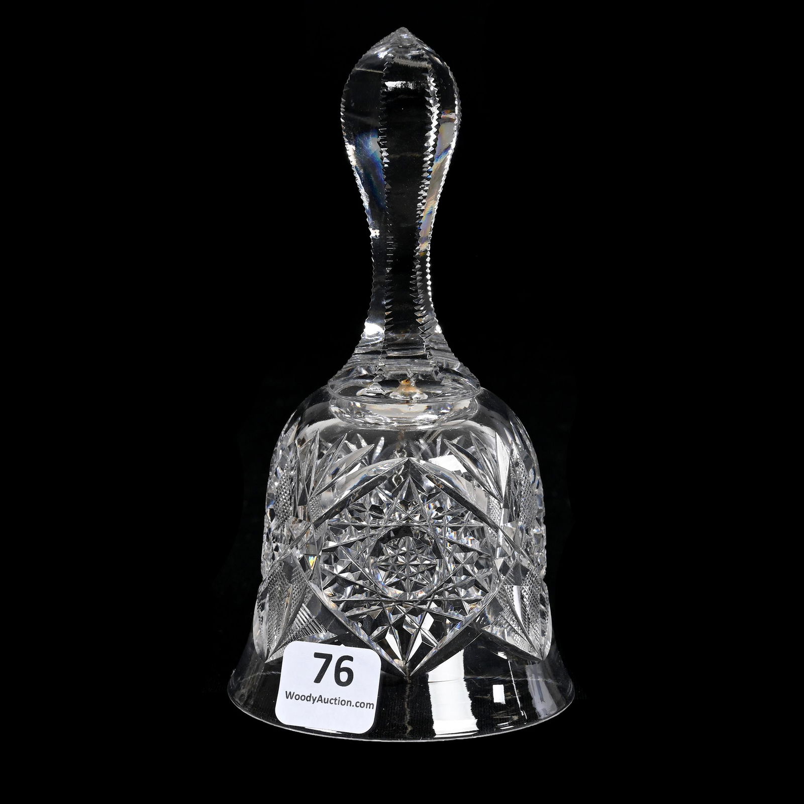 Dinner Bell, American Brilliant Cut Glass (1 of 3)