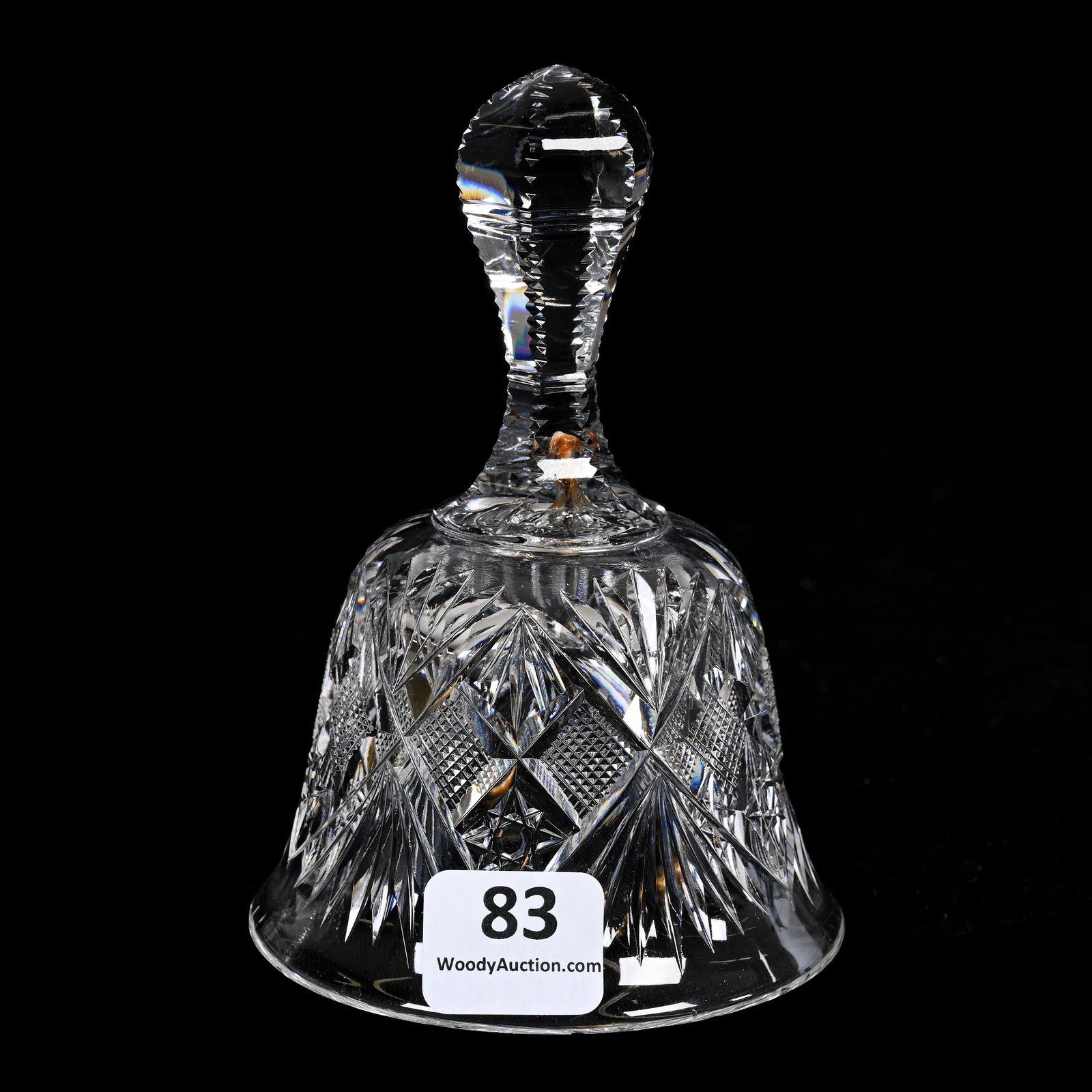 Dinner Bell, American Brilliant Cut Glass (1 of 3)