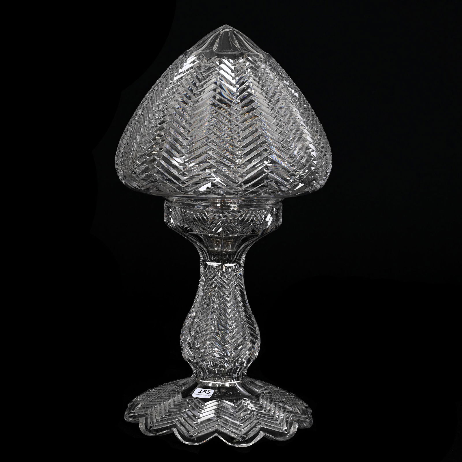 Table Lamp, ABCG, Strawberry Dome (1 of 4)