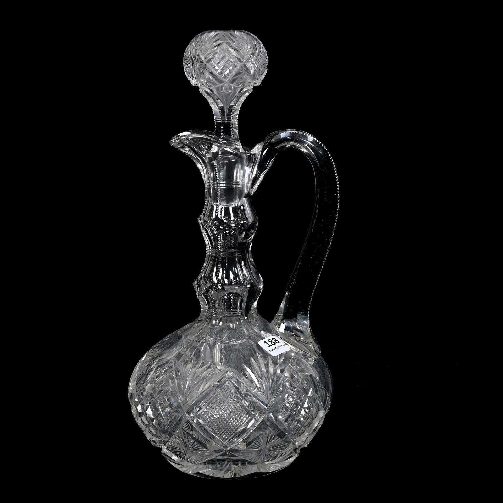 Decanter, Handled, ABCG, Harvard By Libbey (1 of 3)