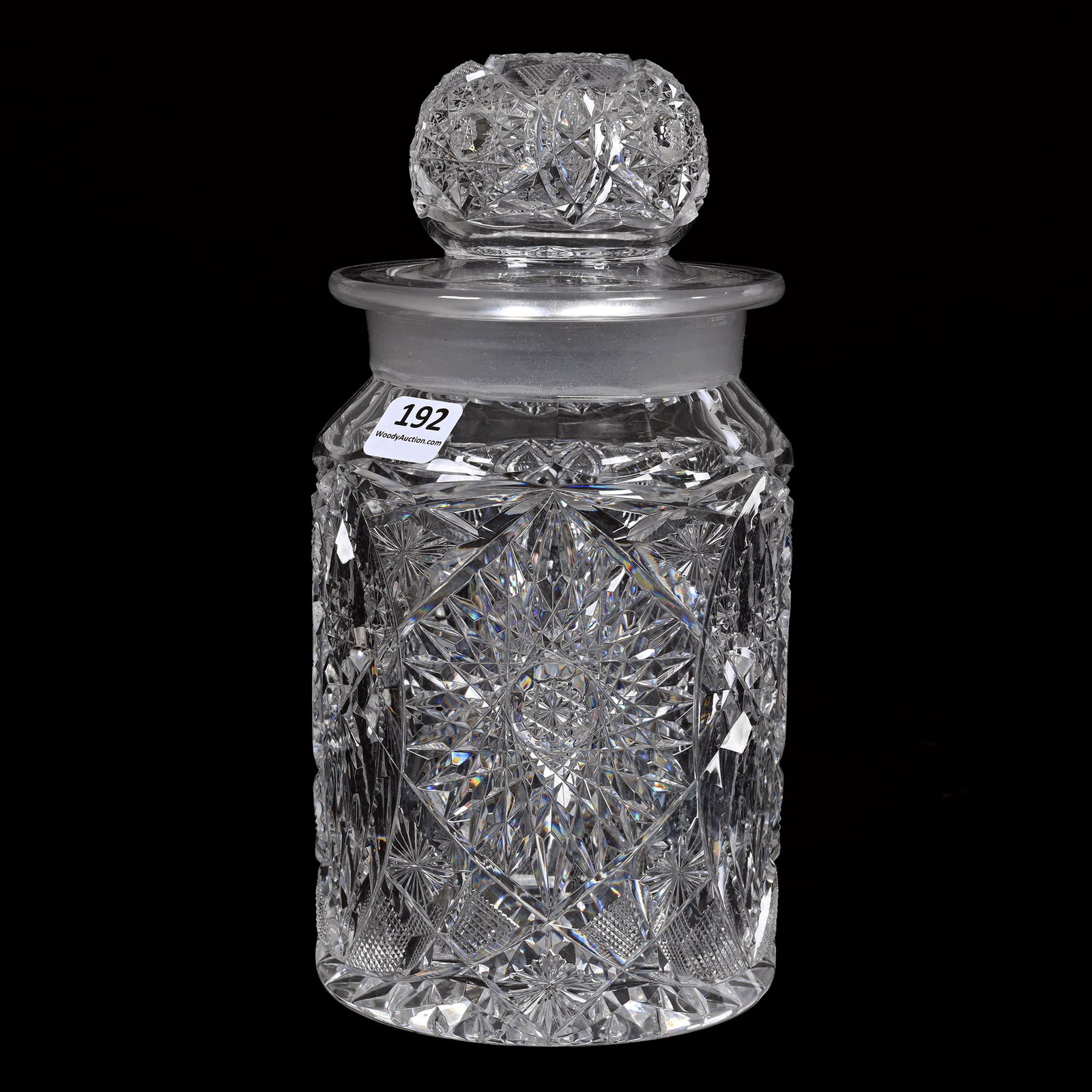 Humidor, ABCG, Savoy Pattern By Dorflinger (1 of 3)