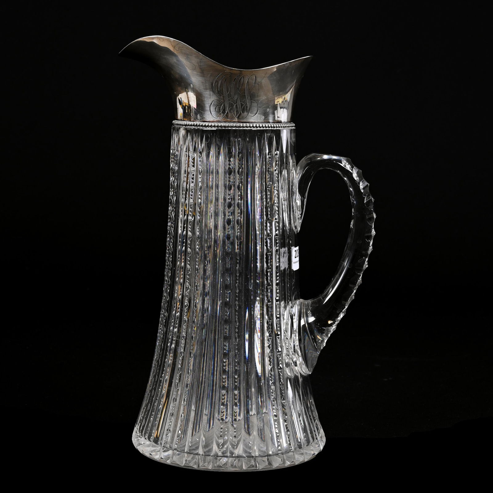 Tankard, American Brilliant Cut Glass (1 of 5)