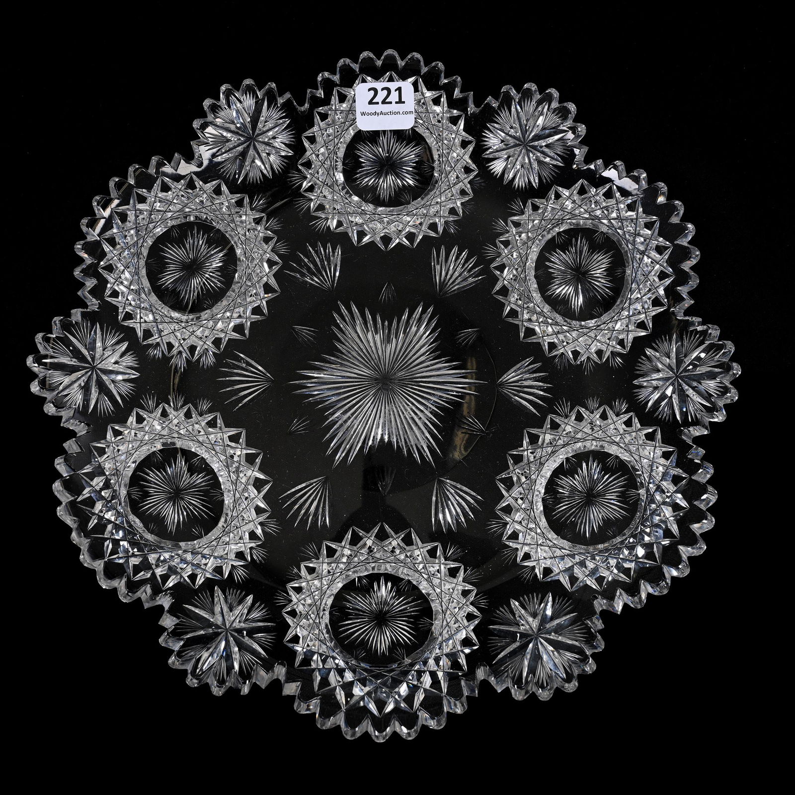 Round Tray, ABCG, Signed Hawkes North Star (1 of 2)