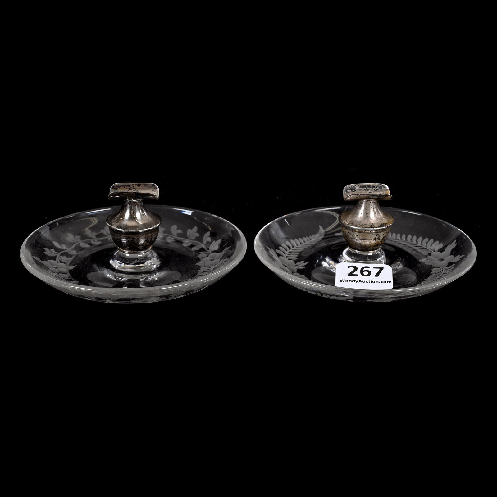 (2) Cigarette Rests & Place Holders, ABCG (1 of 3)