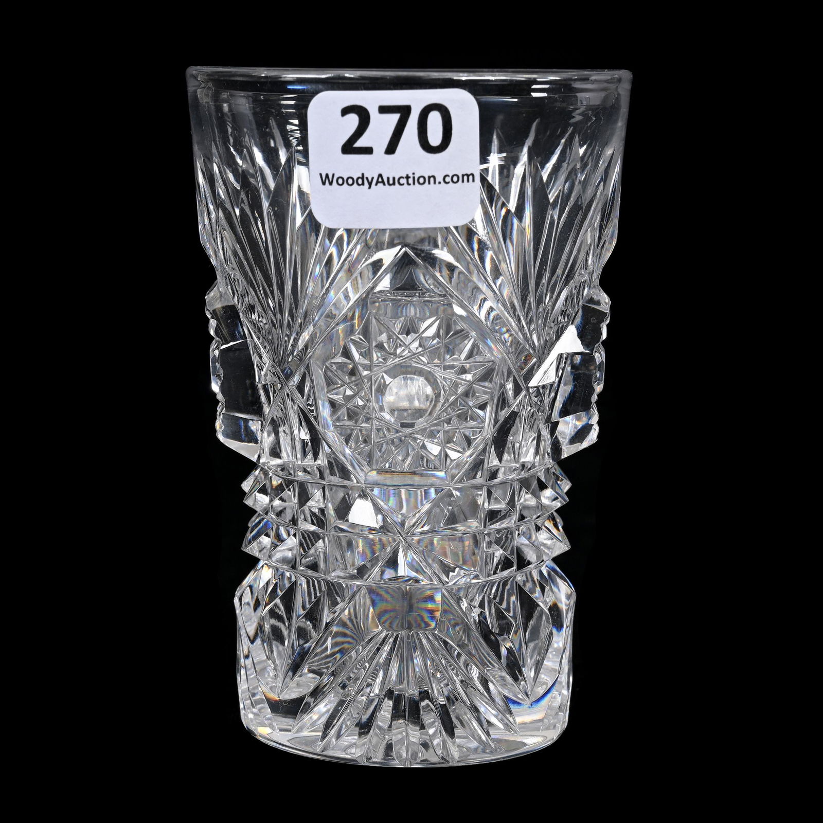 Juice Glass, ABCG Jewel Pattern By Phoenix Cut Glass (1 of 3)