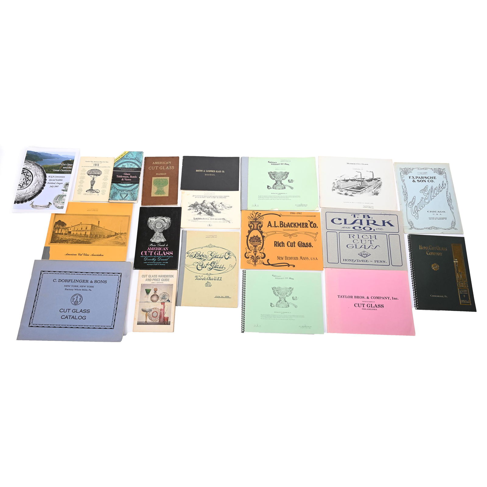 Assorted Books/Catalogs - Cut Glass Companies (1 of 7)