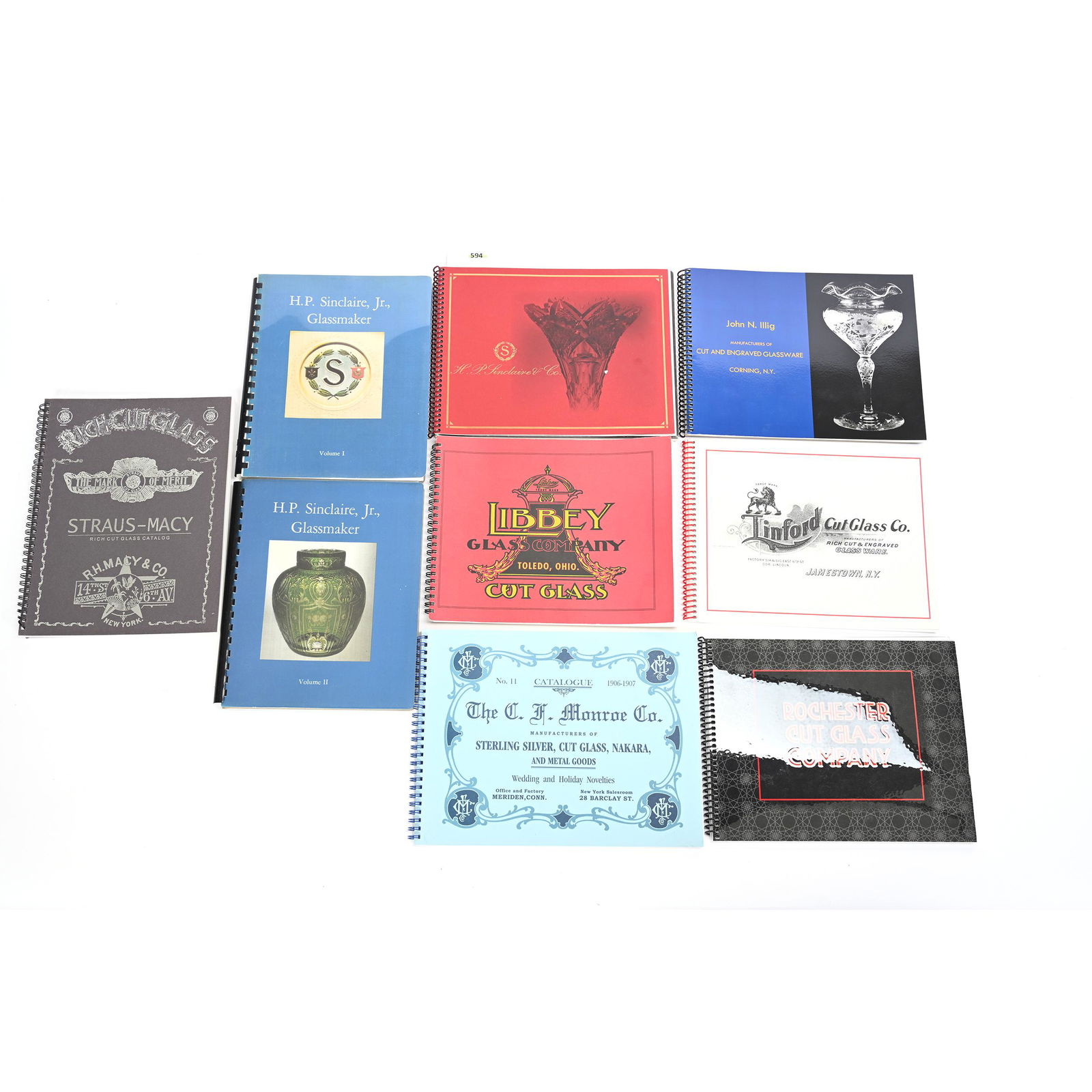 Assorted Books/Catalogs - Cut Glass Companies (1 of 4)