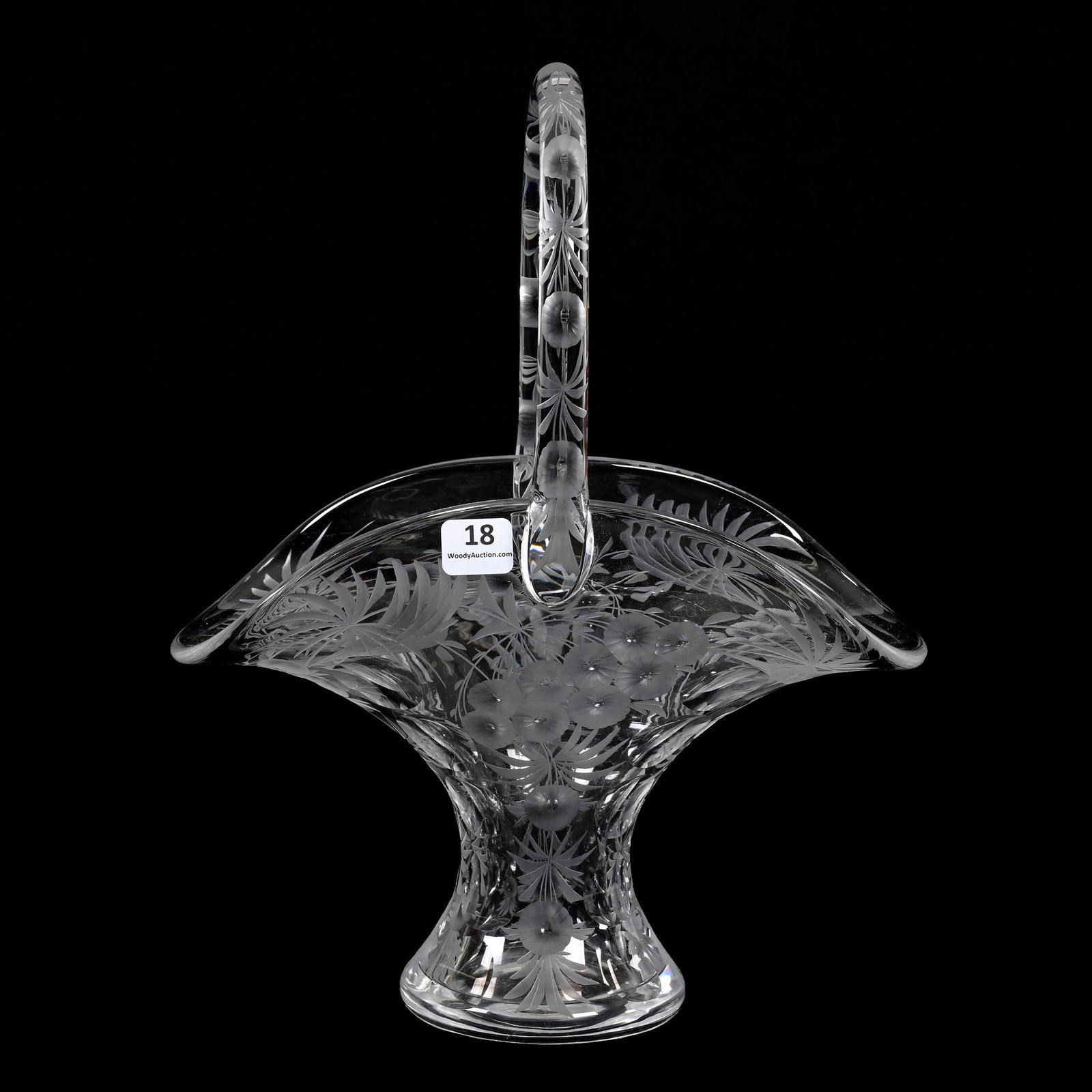 Easter Basket, ABCG, Signed Libbey (1 of 3)