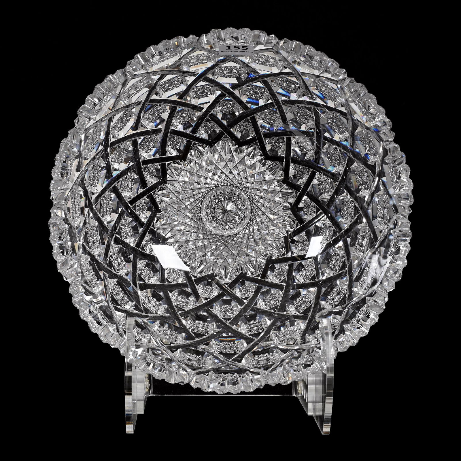 Bowl, ABCG, Signed Egginton Trellis Pattern (1 of 5)