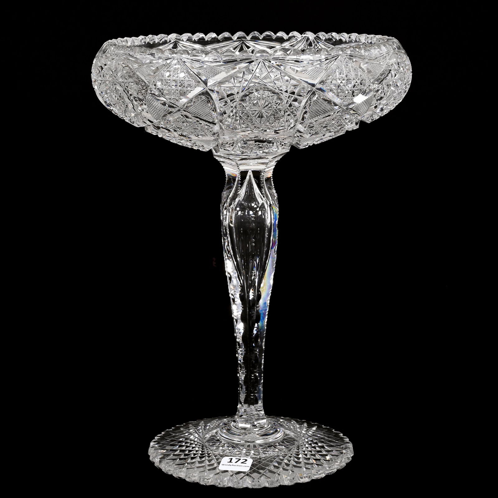 Compote, ABCG, Rolled Rim (1 of 3)