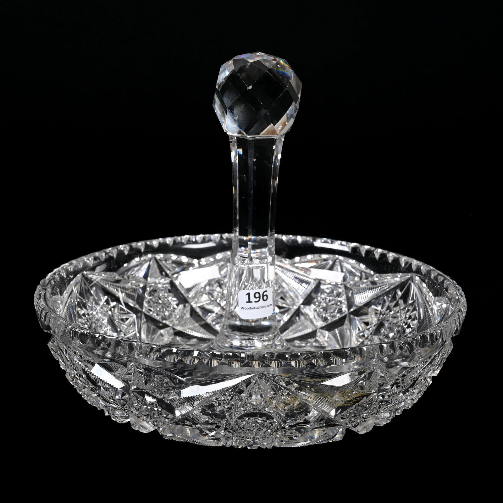 Stick Dish, American Brilliant Cut Glass (1 of 3)