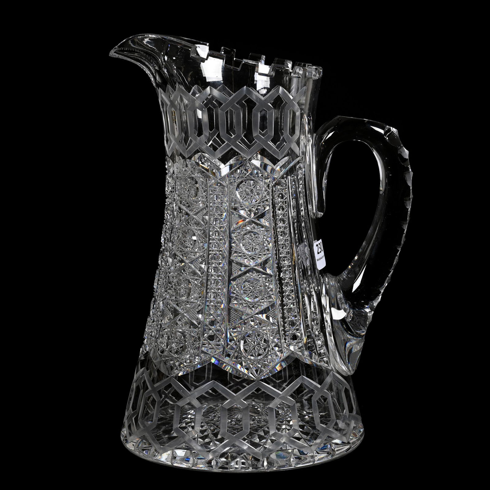 Pitcher, ABCG, Alhambra Pattern By Meriden (1 of 5)