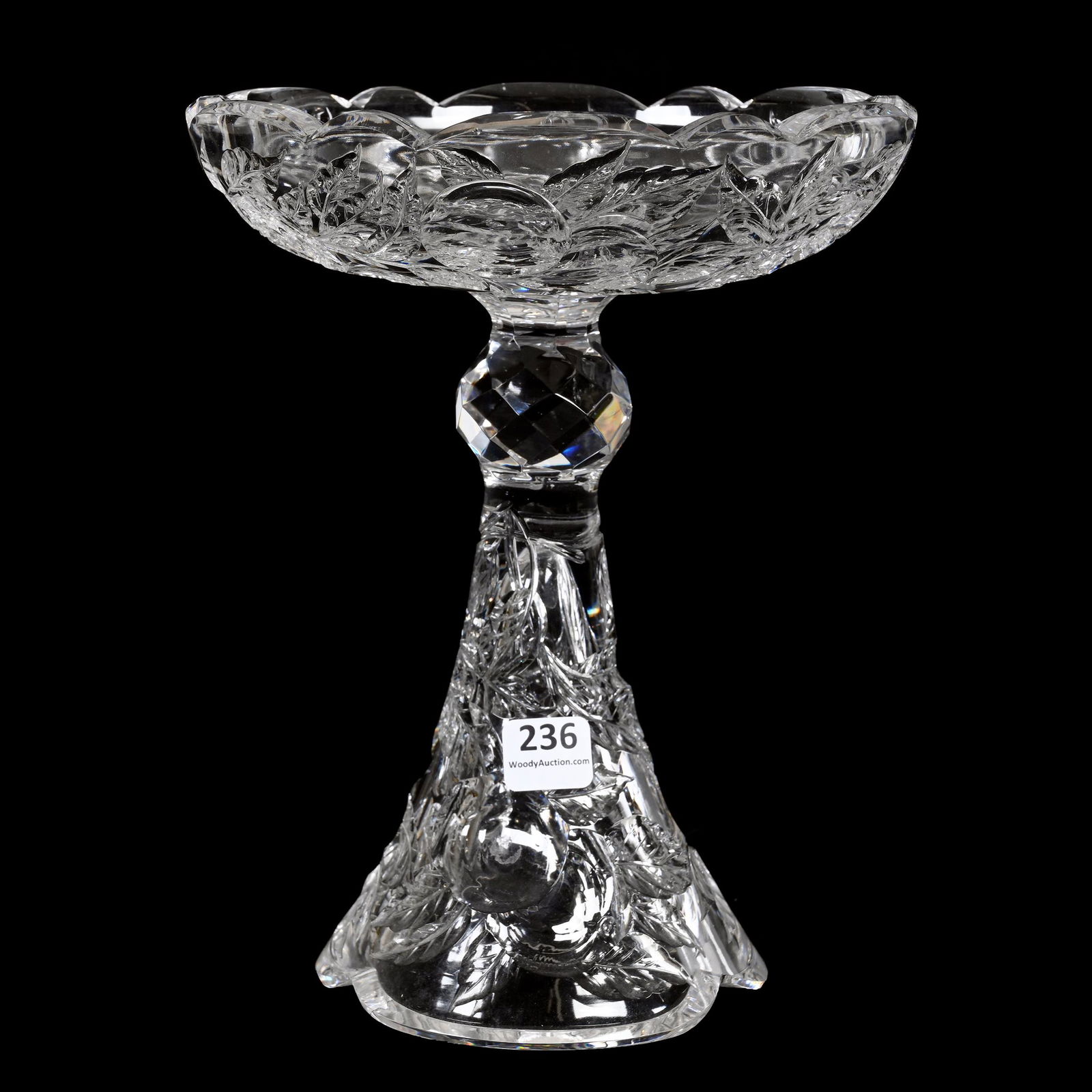 Compote, American Brilliant Cut Glass (1 of 3)