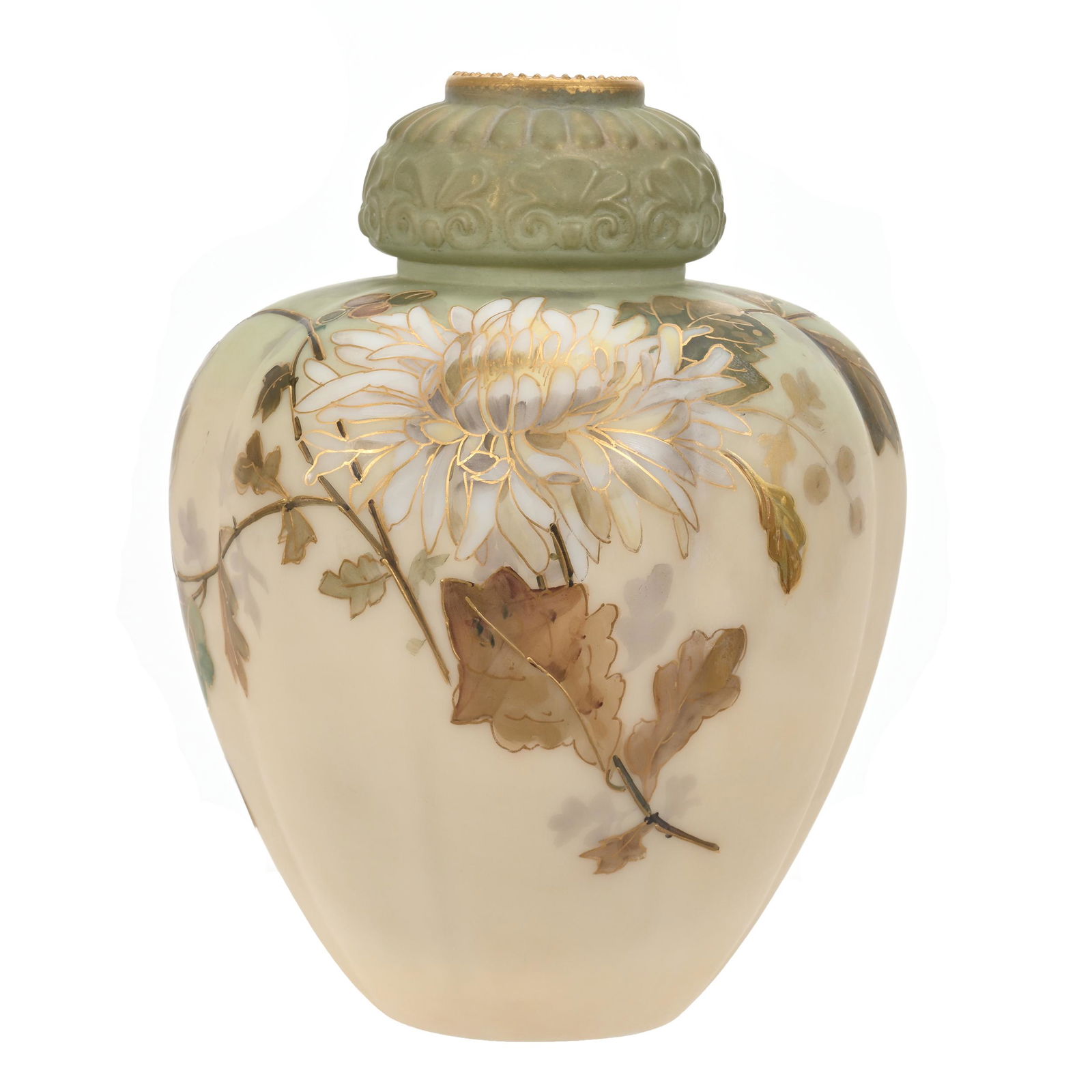 Vase Marked Smith Brothers Art Glass (1 of 3)