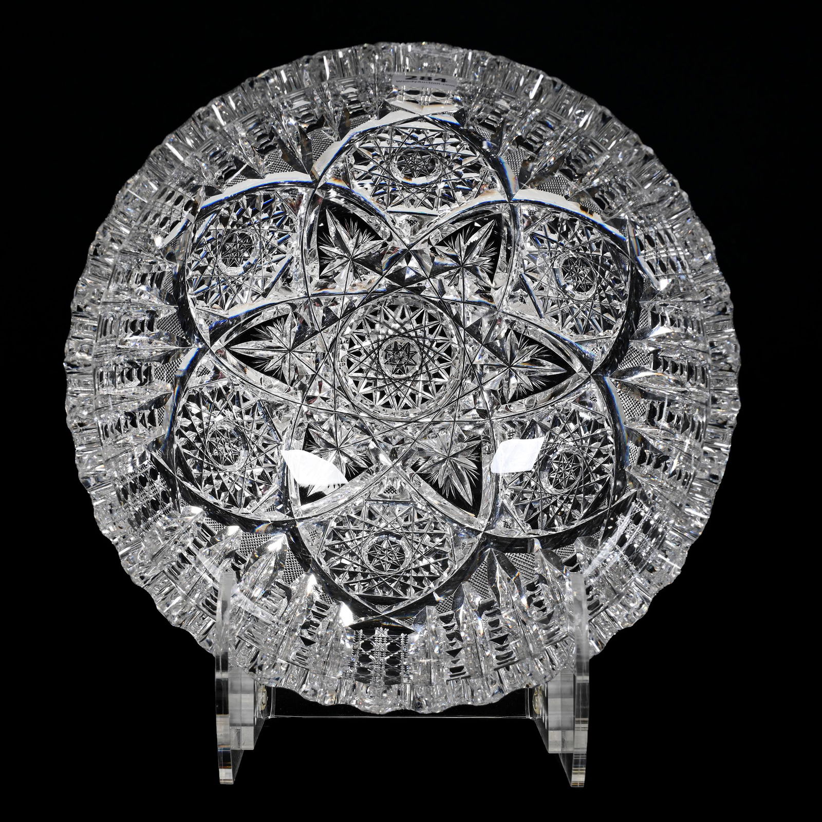 Bowl, ABCG, Signed Libbey Ellsmere Variation (1 of 3)