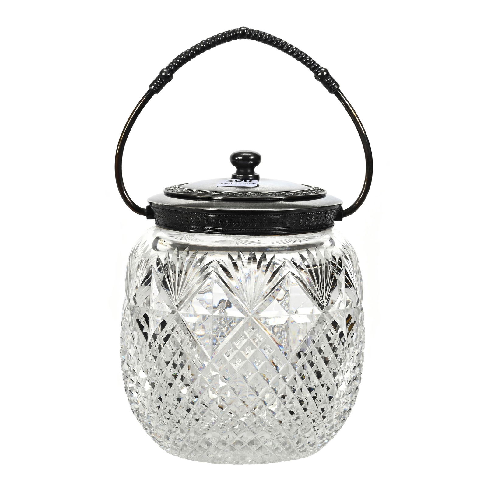 Biscuit Jar, American Brilliant Cut Glass (1 of 4)