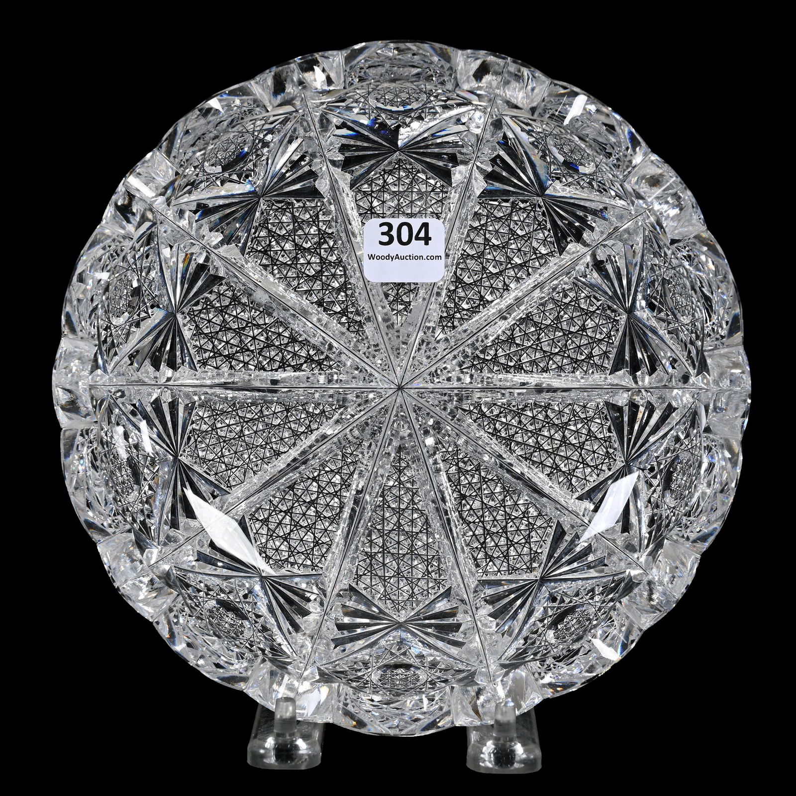 Low Bowl, ABCG, Signed Hawkes Napoleon Pattern (1 of 5)