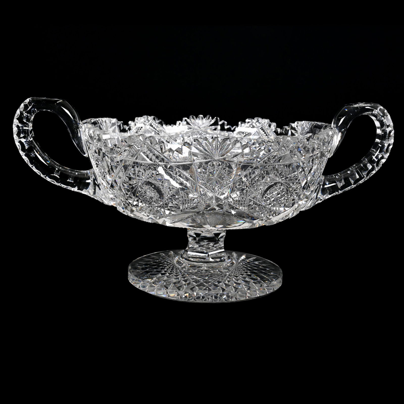 Pedestal Bowl, ABCG, Two Handles (1 of 6)