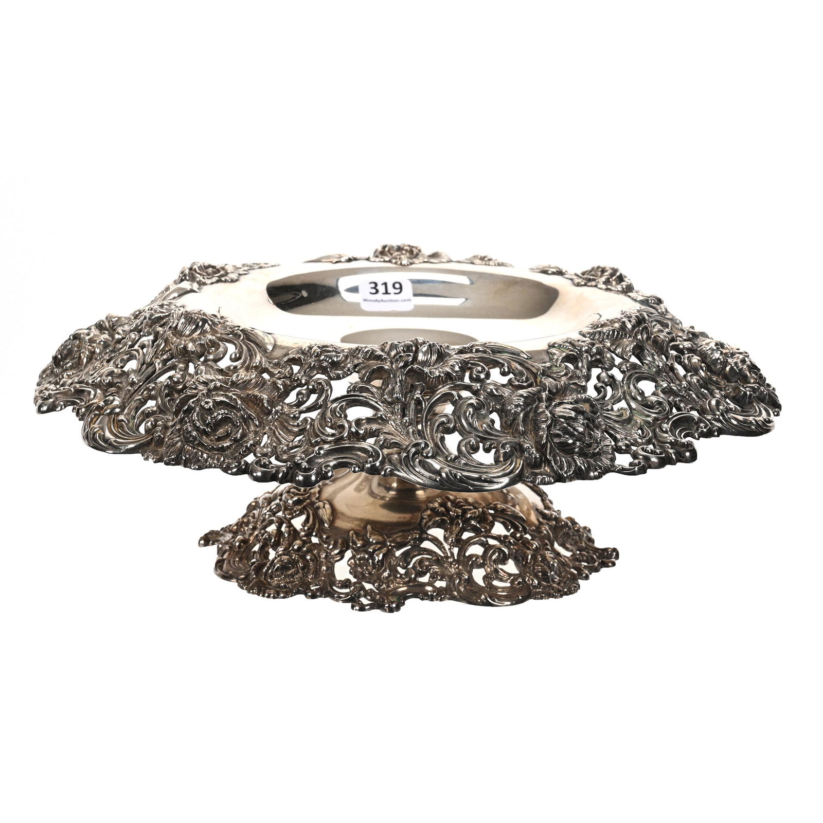 Sterling Compote Marked Black, Starr & Frost #616 (1 of 7)