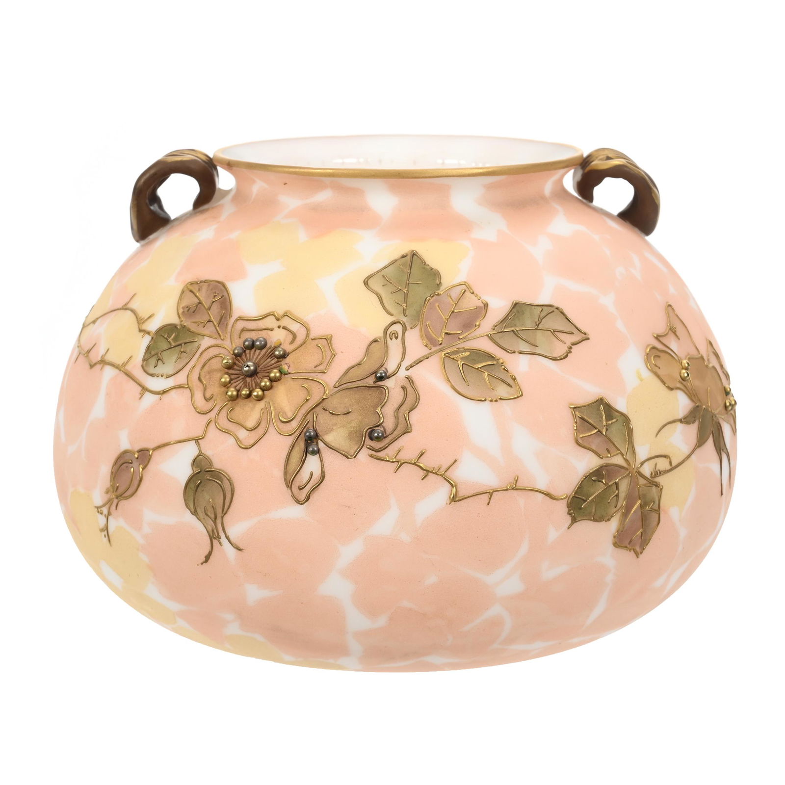 Vase, Two Handles, Unmarked Crown Milano (1 of 6)