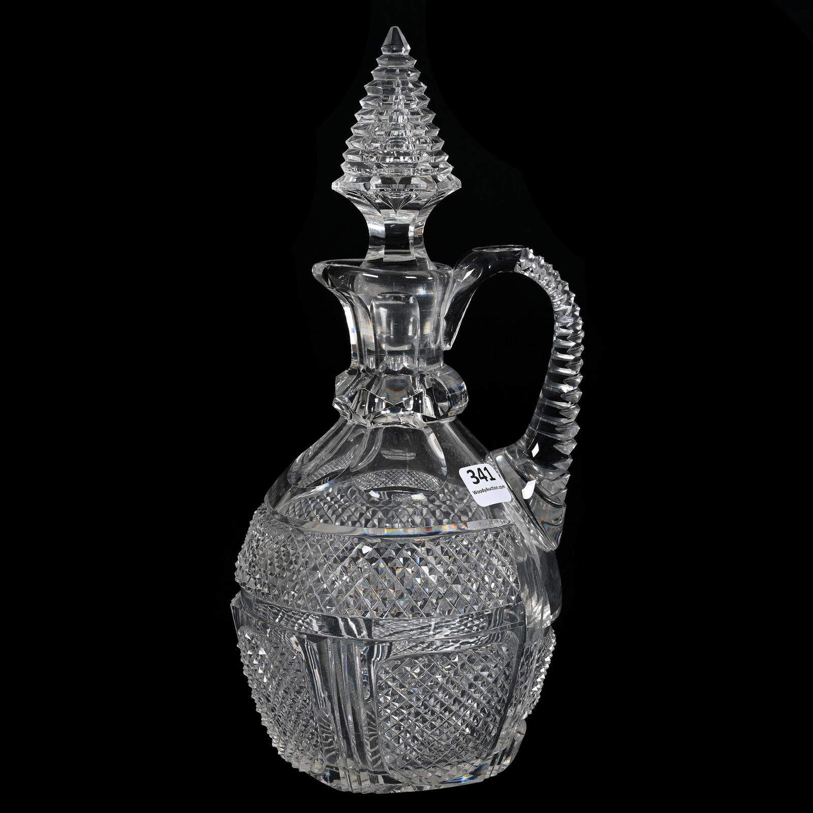 Decanter, ABCG, Old Irish Pattern (1 of 3)