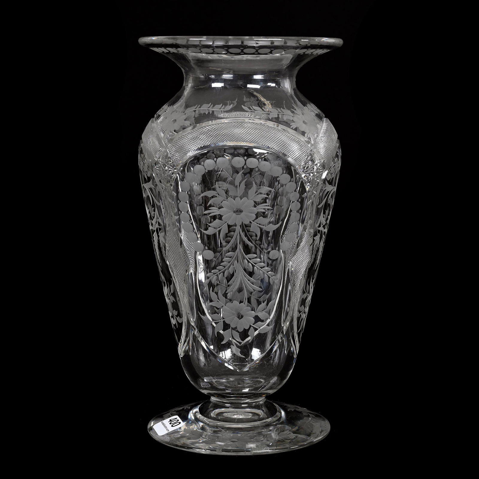 Pedestal Vase, ABCG, Signed Tuthill (1 of 3)