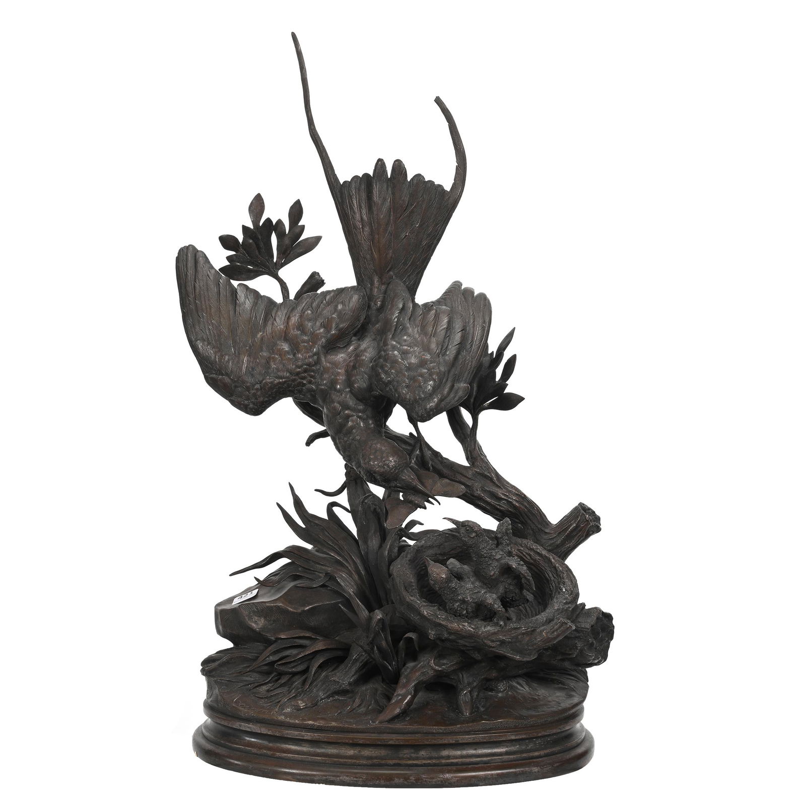 Bronze Sculpture By J. Moigniez (1 of 4)